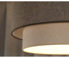 Duolla-Lustră aplicată BOHO ECO RECYCLING 1xE27/15W/230V d. 45 cm maro/crem