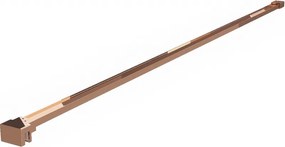 Mexen suport simplu pentru panou de duș 6-8 mm, aur roz - 800-01-60