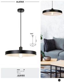 Lustra design industrial Alatar, 40cm