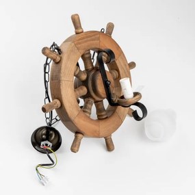 Lustră pe lanț Brilagi TIMONA 2xE14/40W/230V fag