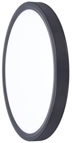 Plafonieră LED dimabilă Solight WO8018 ESTELA LED/36W/230V d. 30 cm negru + telecomandă