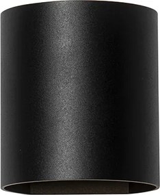 Lampă de perete inteligentă neagră cu Wi-Fi G9 - Sabbio