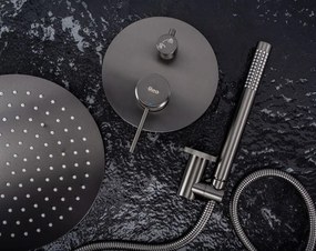 Set de dus incastrat Rea Lungo Grip Gun Gri + BOX