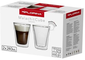 Florina set de 2 căni Malachit, 240 ml