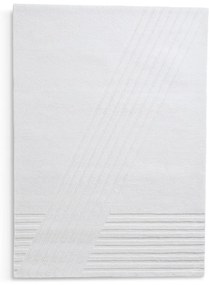 Covor Kyoto alb, mai multe dimensiuni - Woud Dimensiuni: 240 x 170 cm