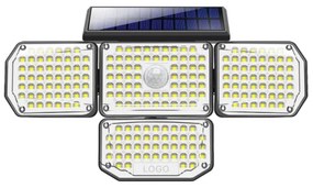 Aplică LED solară cu senzor Immax 08499L LED/5W/5,5V IP44