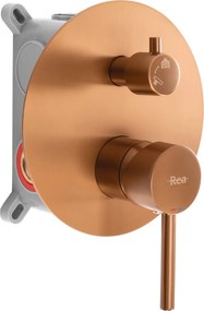 Set de dus incastrat Rea Lungo Copper Brush + BOX