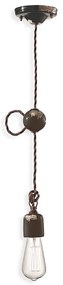 Pendul design retro realizat manual din ceramica VINTAGE