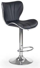 Scaun de bar Lily, negru