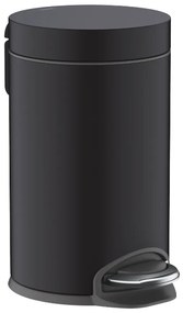 Cos de gunoi 3 l, Soft Close, negru mat Negru mat
