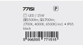 Aplica de exterior iluminat ambiental, Protectie IP65 Rust negru