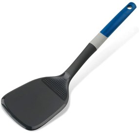 Spatula cu razatoare Tasty 678061, Maner din cauciuc, 34 cm, Plastic, Albastru