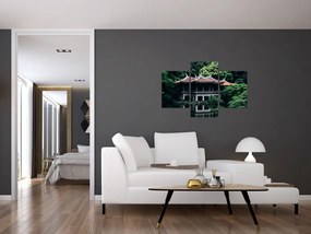 Tablou cu grădina japoneză națională (90x60 cm)