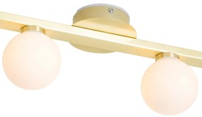 Plafoniera moderna din alama IP44 cu 4 lumini - Cederic