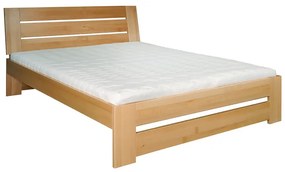 Pat de o persoană 120 cm LK 192 (fag) (masiv). 753626