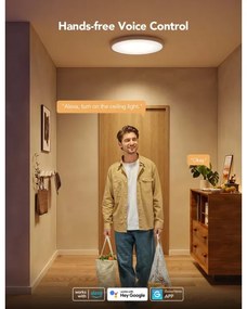 Govee - Plafonieră LED RGBICWW dimabilă, 29W/230V, Ø 30 cm, Matter, Wi‑Fi