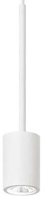Pendul LED stil minimalist Archimede sp cilindro alb