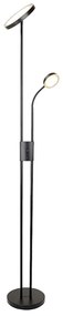Lampadar LED, lampa de podea design modern Ophus negru mat