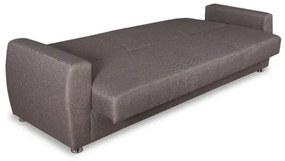 Canapea Extensibila Cu Lada Depozitare Bristoll, Gri, 225 X 88 X 94 Cm