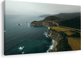 Tablou - Stânci în ocean (90x60 cm)
