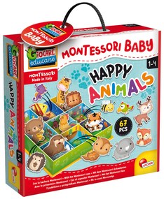 CUTIUTA MONTESSORI - ANIMALUTELE IN MEDIUL LOR - LISCIANI (L92772)