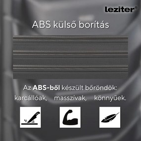 TraveLux Max valiză de mână mică cu capac dur 28x36x16 cm negru