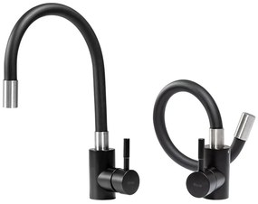 Baterie de bucatarie Rea Clever negru