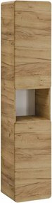 Dulap coloana suspendat 35 cm cu 2 usi Comad Aruba stejar Craft