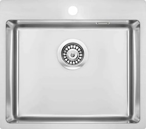 Chiuveta Deante Olfato inox satinat 55x51 cm