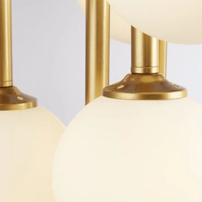 Lustra cu 9 pendule design decorativ modern Belle