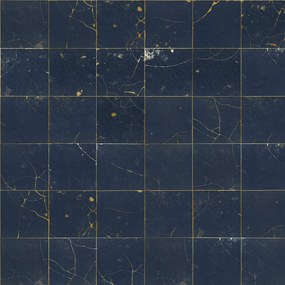 Tapet Kintsugi, Dark Blue, Rebel Walls