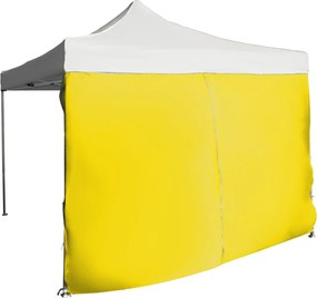 Perete lateral  4,5m cu ușă, Galben