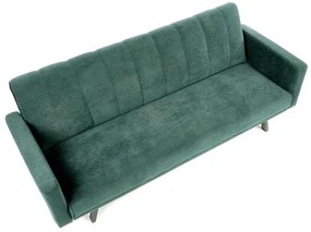 Canapea extensibila TROMSO verde inchis