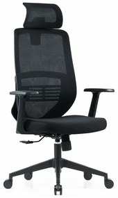 Scaun de birou ergonomic, suport lombar fix ,tetiera reglabila ,cotiera fixa, design modern și elegant ,calitate premium ,dimensiuni 670*685*1130-1210 mm