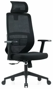 Scaun de birou ergonomic, suport lombar fix ,tetiera reglabila ,cotiera fixa, design modern și elegant ,calitate premium ,dimensiuni 670*685*1130-1210 mm