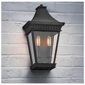 Aplică de exterior Hinkley HK-CHAPEL-HILL7-MB CHAPEL HILL 2xE14/40W/230V IP44