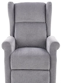 Fotoliu recliner tapitat Agustin Gri
