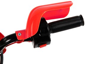 Moto Cross Electric pentru Copii cu Role din PP și fier, 102×53×66cm Roșu HOMCOM | Aosom RO