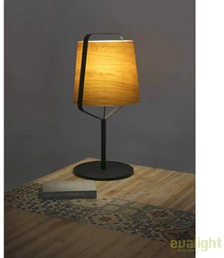 Veioza lemn / Lampa de masa design deosebit STOOD 29846