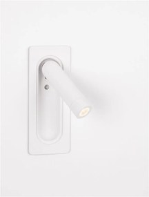 Aplica incastrabila cu spot LED directionabil INLITE alb