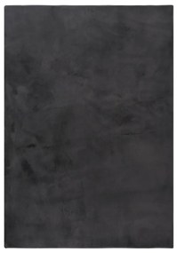 Covor, antracit, 200x300 cm, blana ecologica de iepure Antracit, 200 x 300 cm