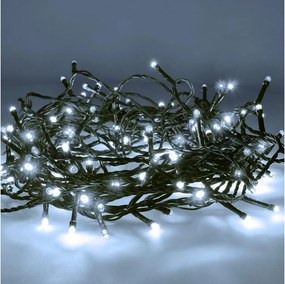 Brilagi - Ghirlandă LED de Crăciun pentru exterior 150xLED/8 funcții 18 m IP44 alb rece