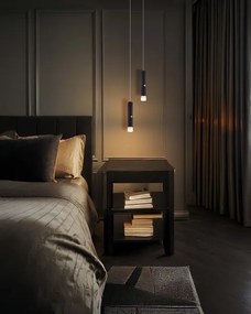 Globo 16060 - Lampă LED tactilă cu dimmer, reîncărcabilă 2-în-1 PELO LED/2W/230/5V, negru