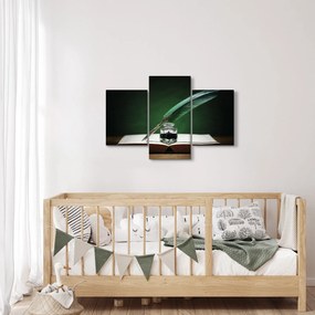 Tablou cu stilou sriind (90x60 cm)