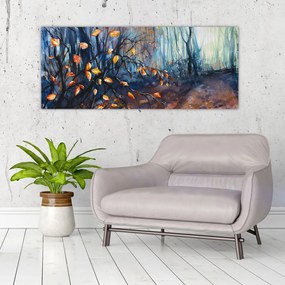 Tablou - Razele solare de toamnă (120x50 cm)