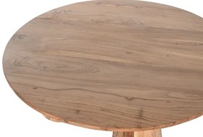 Masuta de cafea, din lemn de acacia, Lunara