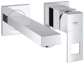 Baterie lavoar incastrata Grohe Eurocube S crom lucios