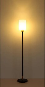 Lampadar/ Lampa de podea metal si lemn ROWENA