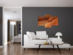 Tablou - Nisip roșu (90x60 cm)