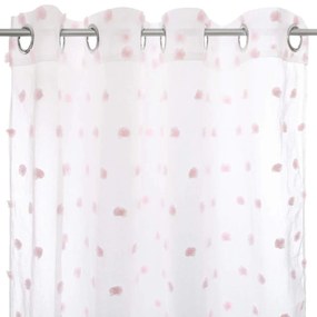 Perdea pentru camera unui copil cu imprimeu, pompoane, 140 x 240 cm